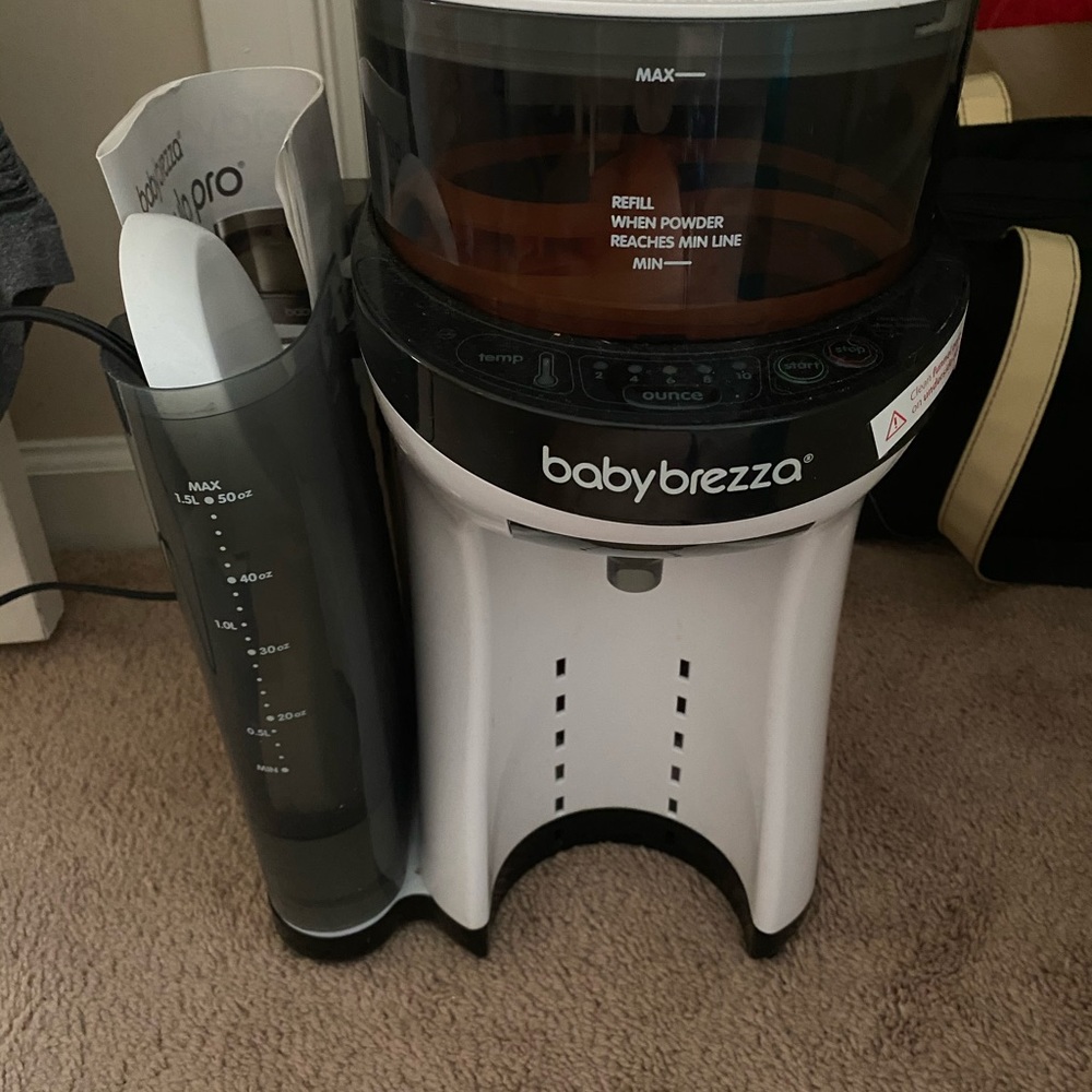 Baby Brezza bottle maker
